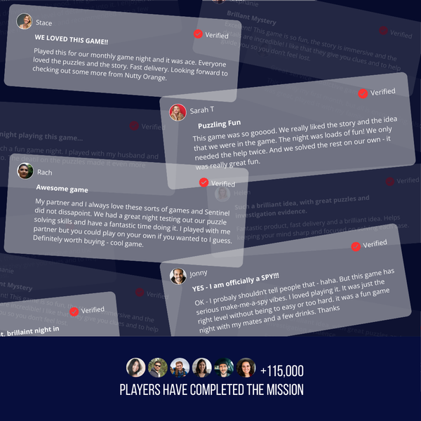 SENTINEL - A NEW Spy Mystery Game