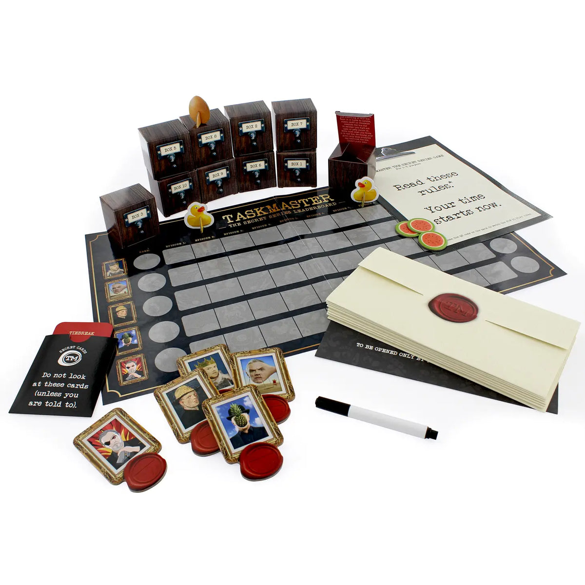 TASKMASTER: The Secret Series Game