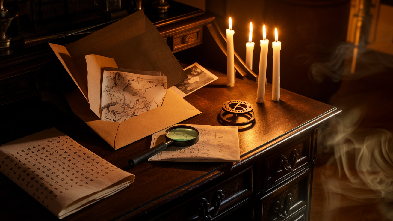 best at home escape room — Nutty Orange mystery game
