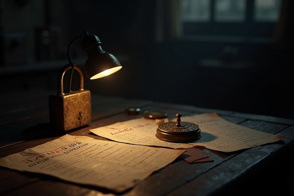 escape room at home ideas - Nutty Orange mystery game