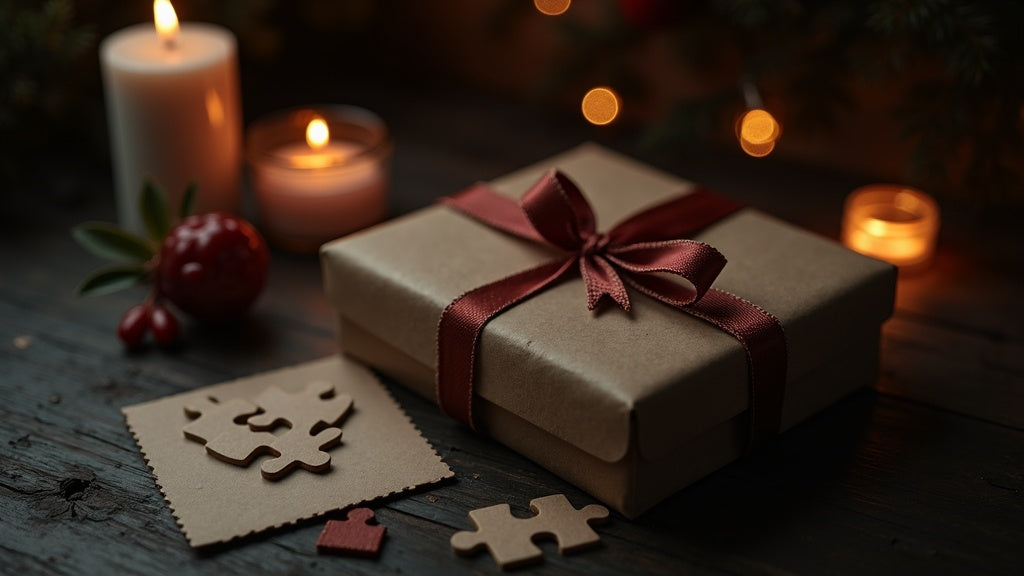 puzzle gifts for adults - Nutty Orange mystery game