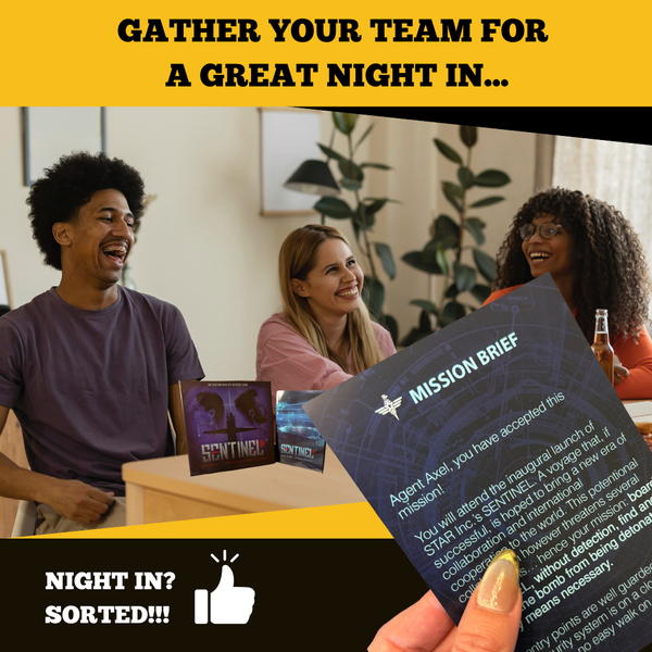 SENTINEL - Unique Escape Room Puzzle Board Game